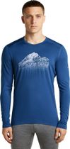 Icebreaker Men Mer 200 Oasis Long Sleeve Crewe Rising Light