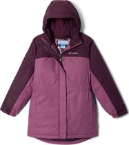 Columbia Girls' Hikebound II Long Insulated Waterproof Hooded Jacket Girls's casual jacket