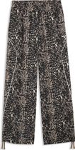 Puma Sport Animal Relaxed AOP Wide Leg Woven Pants Damen  Outdoorhose