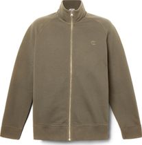 Mens Brushed Back Full Zip Funnel Neck