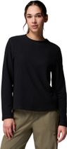 Brea Falls Grid Crew Long Sleeve