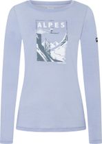 Super.Natural W Alpes LS Damen Midlayer für Freeski oder Skitouren