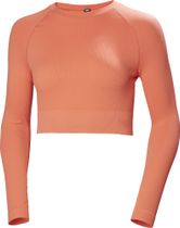 W Allure Seamless Crop LS TOP