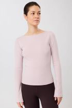 Ribbed Boat Neckline