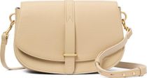 Womens Leather Flap Crossbody Bag