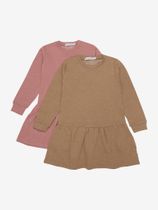 Minymo Sweat Dress LS (2-pack)