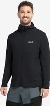 Jack Wolfskin Litestride Hooded Full Zip M Men's midlayer for any outdoor activities