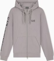 EA7 Train Logo Series M Hoodie Full Zip Extended Logo CC - Train Logo Series M Hoodie Full Zip Extended 