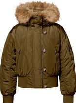 Jeanne Ski Jacket Faux Border