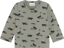 Minymo T-shirt LS AOP Sweat Jungen Longsleeve für Freizeit und Outdooraktivitäten