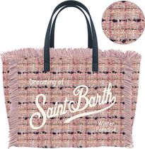 MC2 Saint Barth Colette Tweed N Hand Bag With Strap