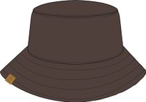 Womens Reversible Plaid Bucket