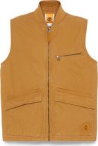 Mens Washed Canvas Vest