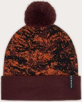 Printed Pom Beanie