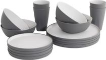 Gala 4 Person Dinner Set Grey Mist