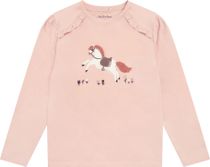 Minymo T-shirt LS Mädchen Longsleeve für Freizeit und Outdooraktivitäten