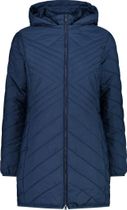 Woman Parka Snaps Hood