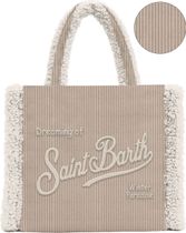 MC2 Saint Barth Vanity Mini Shearling Small Bag With Strap