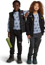 Icebreaker Kids M 200 Oasis Long Sleeve Crewe Bear Tour AOP