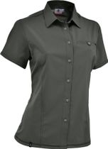 MAUL Sport Oria UV50 - 1/2 Bluse Uni, Elastisch Damenhemd für Outdoor Aktivitäten