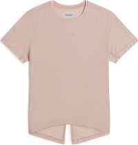 Icebreaker Women Merino Blend 125 Cool-lite Speed Short Sleeve Slit Back Tee Women's T-shirt for any outdoor activities