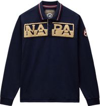 Napapijri Archive Jersey Long-sleeve Polo Shirt Herren Poloshirt