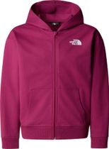 Girls Full Zip Oversize Light Hoodie