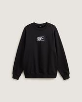 Blocked Box Loose Crew Fleece