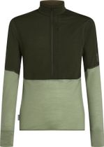 Icebreaker Men Merino Blend 200 Realfleece Descender Long Sleeve Half Zip
