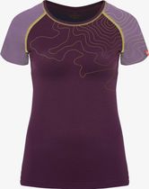 Ein schöner Fleck Erde Kurzarm-shirt Merino Innergebirg Flieder Dunkel