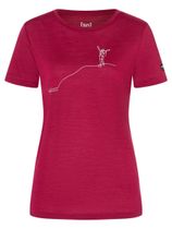 Super.Natural W Bergglück Tee Women's T-shirt for any outdoor activities