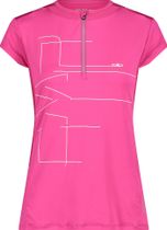 Woman T-shirt Half Zip