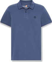 Mens Printed Neck Short Sleeve Polo