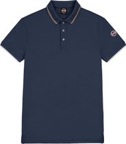 Colmar Originals Polo With Tricolor Stripes ON Neck AND Contrast Stripes ON Armholes