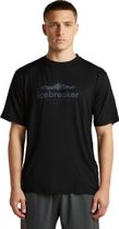 Icebreaker Men M 150 Tech Lite Short Sleeve Rlxd T Ibheritage Herren T-Shirt für sämtliche Outdoor Aktivitäten
