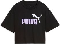 Puma Essentials 2 Color No 1 Logo Short Length Tee G Mädchen T-Shirt für sämtliche Outdoor Aktivitäten
