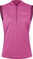 Löffler Women Bike Sleeveless Shirt Half Zip Plain Damen Radtrikot