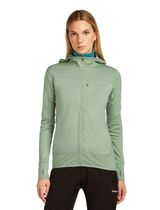 Wom Mer 300 Realfleece Desc Long Sleeve Zip Hoo