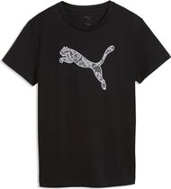 Puma Graphics Lace Cat Tee Damen T-Shirt für sämtliche Outdoor Aktivitäten