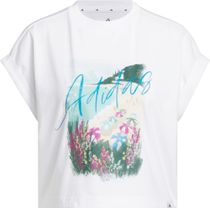 adidas Summer Romance Graphic T-shirt Women Women's Running Shirt