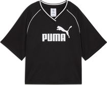 Essentials Relaxed Cropped Football Jersey
