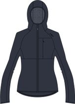 CMP Woman Fleece Fleece Jacket FIX Hood Damen Freizeitjacke