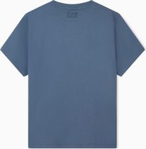 EA7 Train Logo Series W Tee SS Extended Box Logo Crossover - Train Logo Series W Tee SS Extended Box Log Damen T-Shirt für sämtliche Outdoor Aktivitäten
