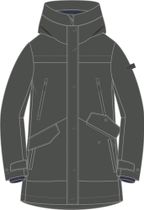 CMP Woman Padded Padded Parka FIX Hood