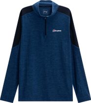 Berghaus Farndale+ LS Half Zip Tech Tee Herren Longsleeve für Freizeit und Outdooraktivitäten