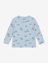 Minymo T-shirt LS AOP