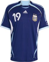 adidas Argentina Away Jersey 2006 Messi