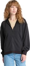 Womens Full-zip Loop Back Hoodie