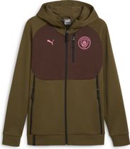 Mcfc Pumatech Full Zip Hoodie DK