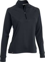 MAUL Sport Nettetal II Fresh - 1/1 Funktionsshirt m. RV Damen Longsleeve für Freizeit und Outdooraktivitäten